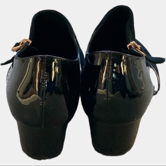 Gamin Tames suede / leather zip up medium black heel - as new - Picture 4 of 6